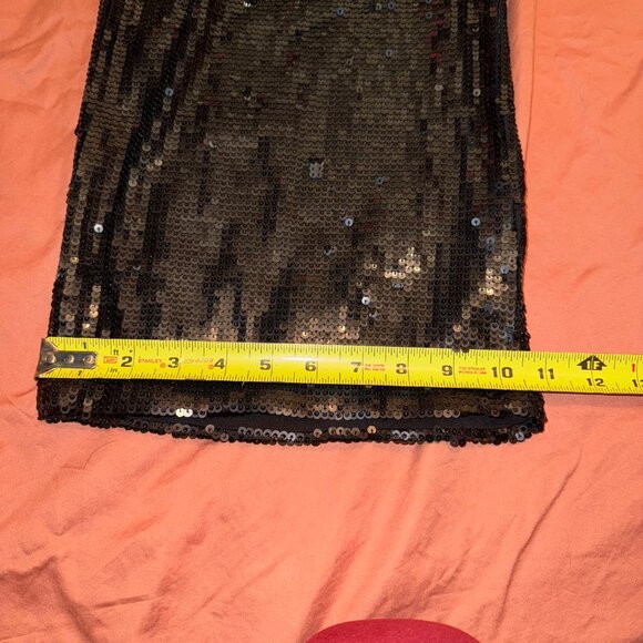 Dress the Population Charlie Black Sequin Jumpsuit - XL - Picture 13 of 16